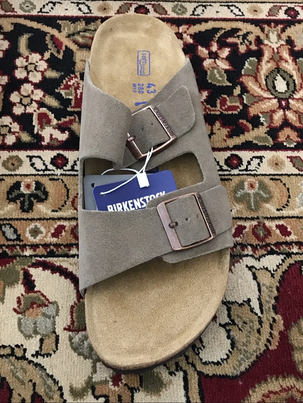 Birkenstock Blue Shoe Box with White Label